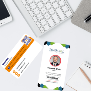 ID card design, business card design